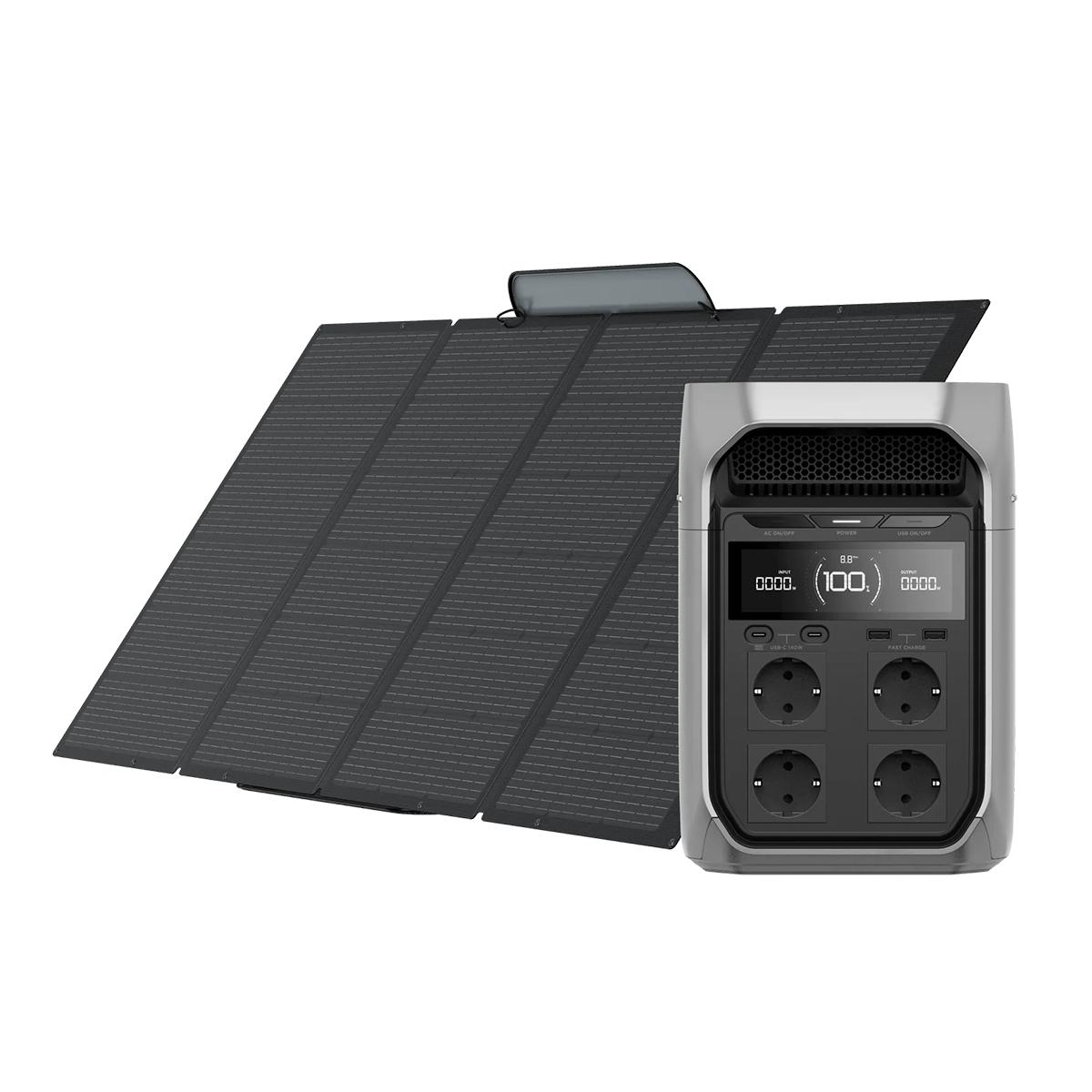 Комплект DELTA 3 Plus + облегчённая двусторонняя панель 400 Вт