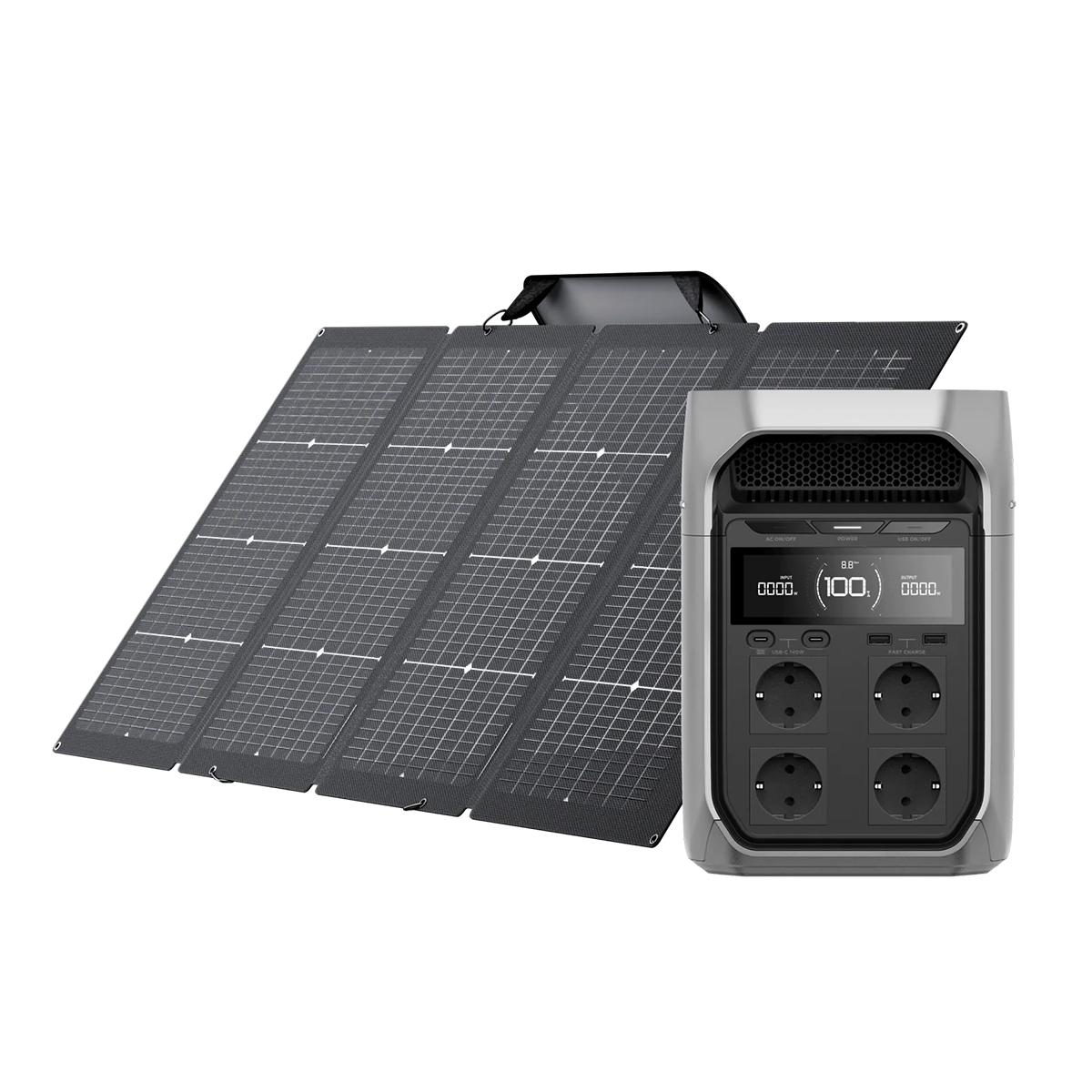 Комплект DELTA 3 Plus + двусторонняя панель 220 Вт